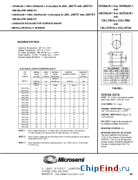 Datasheet JANTX1N749AUR-1 manufacturer Microsemi